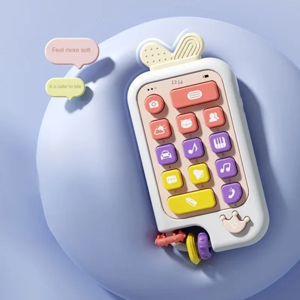 Brinquedo Baby Telephone Music Toy - Imagem 4