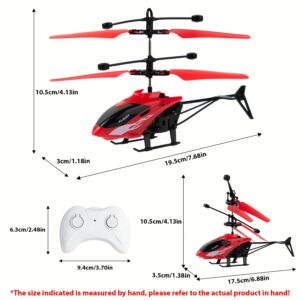 Drone com Sensor Infravermelho Recarregável por USB - Controlado por Gestos, Decolagem com Um Botão, Perfeito para Presentes de Halloween e Natal (Pilhas Não Incluídas)
