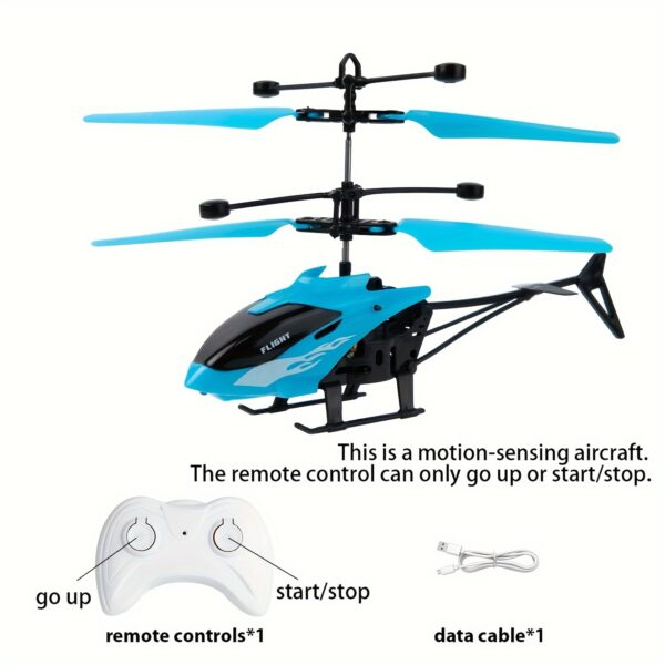 Drone com Sensor Infravermelho Recarregável por USB - Controlado por Gestos, Decolagem com Um Botão, Perfeito para Presentes de Halloween e Natal (Pilhas Não Incluídas) - Imagem 11
