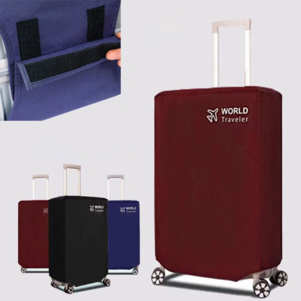 Mala de viagem feminina elegante - resistente a arranhões, poeira e água, design fácil de localizar, perfeita para viagens aéreas - Imagem 3