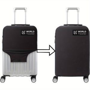 Mala de viagem feminina elegante - resistente a arranhões, poeira e água, design fácil de localizar, perfeita para viagens aéreas