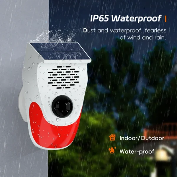 Solar e Tipo C Voice Player, Gravável Voz Locutor, Driveaway Alarm, Fogão Luz, Casa e Jardim Sirene de Segurança, Movimento Ativado - Imagem 5