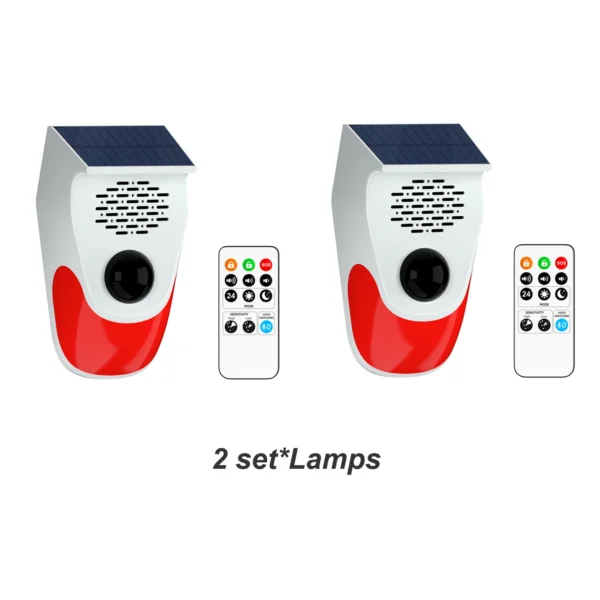 Solar e Tipo C Voice Player, Gravável Voz Locutor, Driveaway Alarm, Fogão Luz, Casa e Jardim Sirene de Segurança, Movimento Ativado - Imagem 8