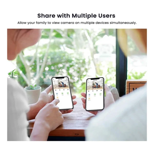 Câmera WiFi 2K, câmeras de segurança doméstica internas para bebês/mais velhos/cachos/animais de estimação com aplicativo de telefone - Imagem 3