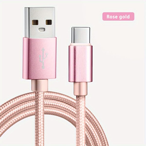 Cabo USB Tipo C Cabo de Dados de Carregamento Rápido para Samsung, Redmi, OnePlus Cabo de Carregamento de Celular - Imagem 11