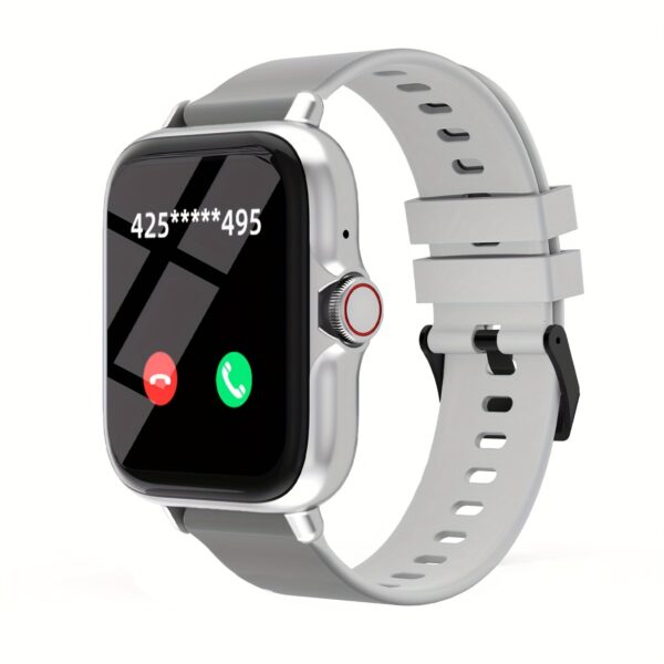 Relógio inteligente esportivo multifuncional para homens e mulheres, tela sensível ao toque de 4,65 cm com chamadas e mensagens sem fio, pedômetro, compatível com Android, estilo casual, ideia de presente - Imagem 9