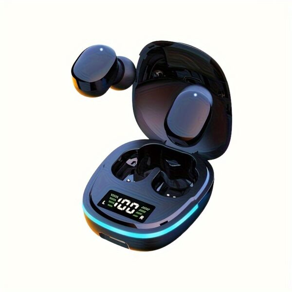 2024 Novos fones de ouvido sem fio Mirror, microfone de som estereoscópico de alta fidelidade, design de espelho com display digital LED, melhor escolha para esportes, jogos, vida diária - Imagem 3