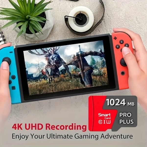 Cartão de memória TF/SD ultrarrápido - 128 MB a 2048 MB, flash de alta velocidade para tablets, câmeras, telefones | Suporta 4K Ultra HD, jogos PSP e muito mais - Imagem 10